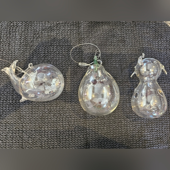 Terra Flora Other - 3/25$ Glass Vases Set of 3  Hydroponics Plants